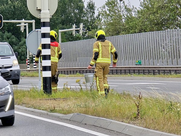 Bermbrand op kruising N3/A15