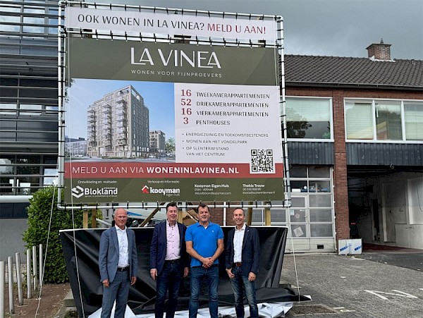 Nieuwbouwproject La Vinea aan Vondellaan eindelijk van start