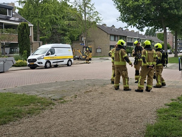 Opnieuw gaslekkage aan de Vondellaan: brandweer rukt uit