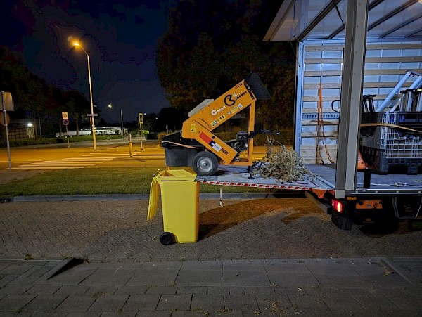 Hennepkwekerij ontmanteld aan de Vrijheer van Eslaan