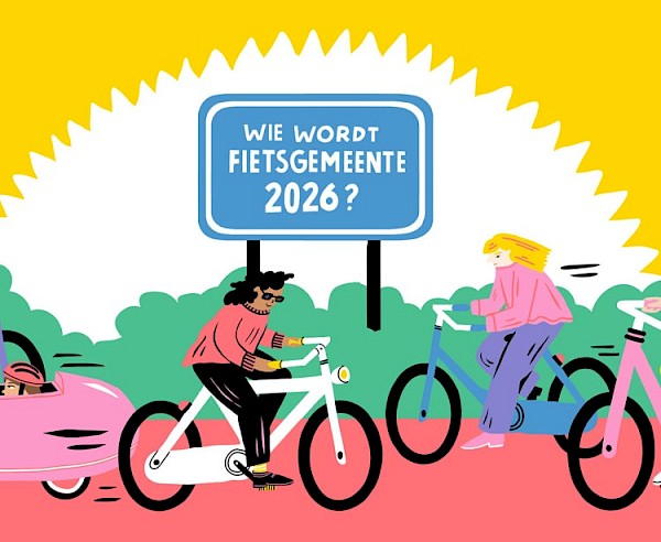 Deel je fietservaringen voor 'Fietsgemeente 2026'