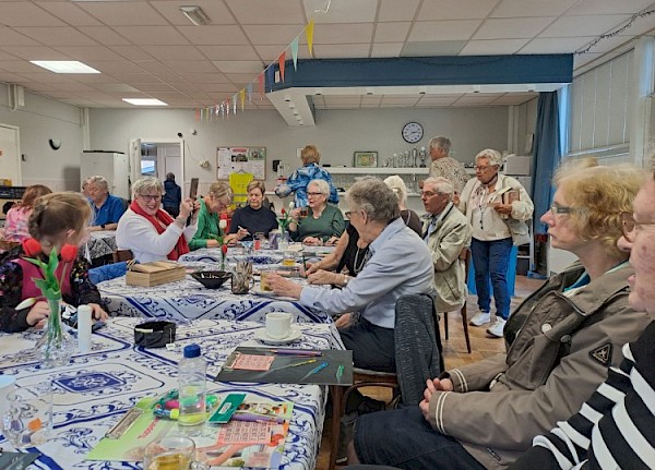 Voor de eerste keer Burendag bij wijkvereniging de Kooy