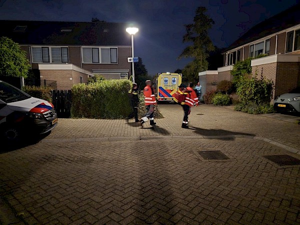 Traumahelikopter voor medische nood bij Beltmolen