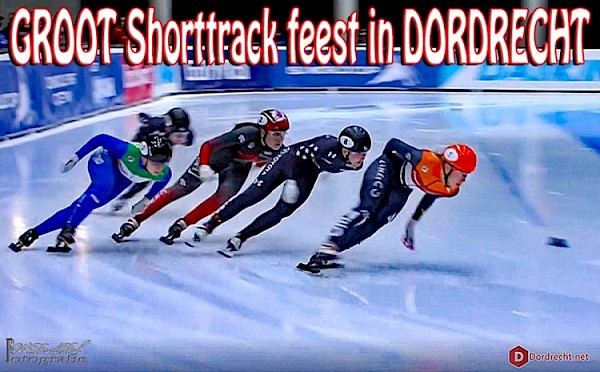 Groot Shorttrack feest in Dordrecht