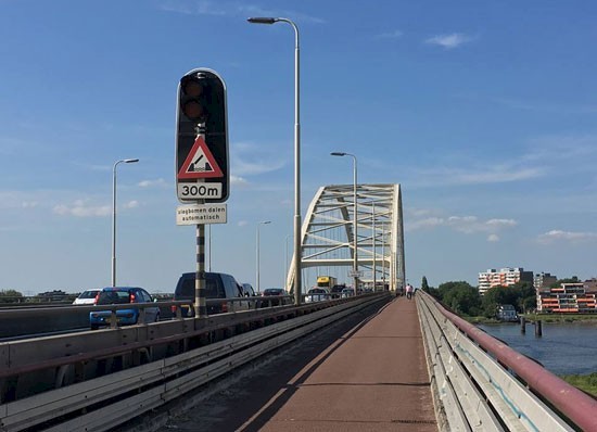 N3: nachtafsluiting Papendrechtsebrug wegens onderhoud