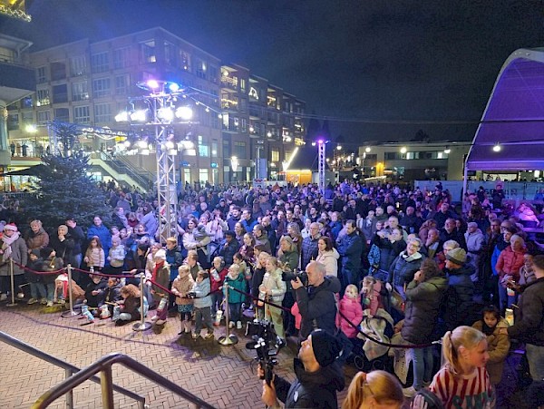 Lichtjesfeest en ijsbaan blijken een prachtige combinatie