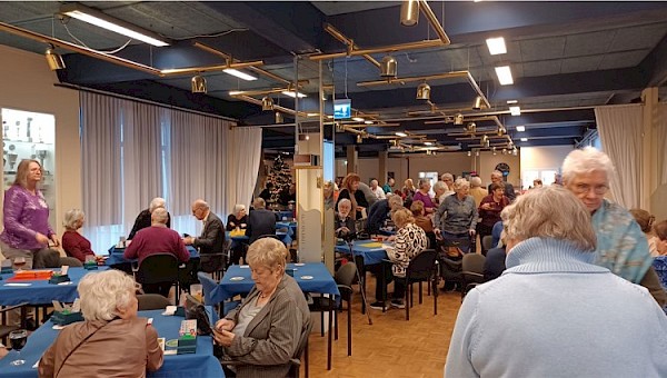Competitieve Oliebollendrive bij het Denksportcentrum een succes