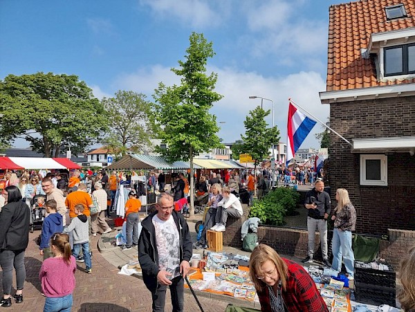 Kraam huren vrijmarkt Koningsdag Papendrecht 2026