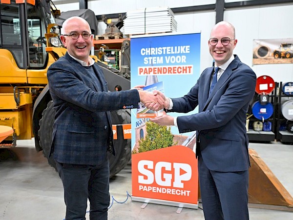 SGP Papendrecht presenteert verkiezingsprogramma