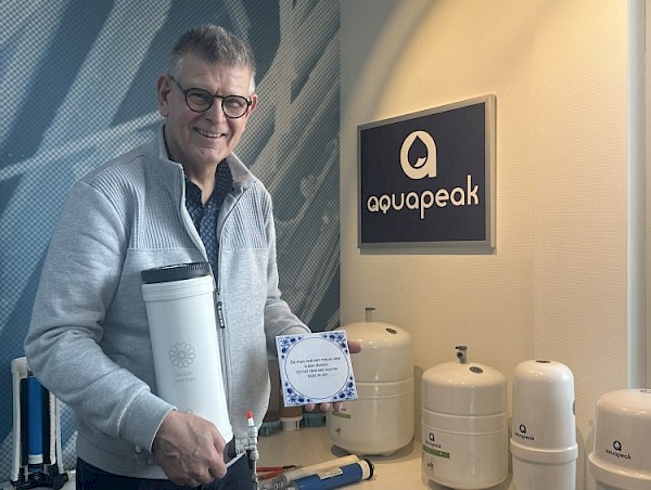 In gesprek met Karel Thieme van Aquapeak: "Leidingwater is niet zo schoon als we denken"