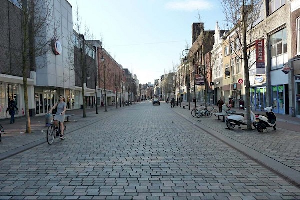 Zet fietsen op nummer twee