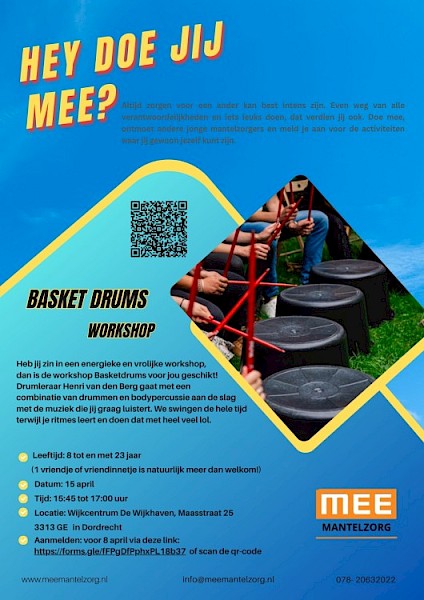 Energieke en vrolijke workshop voor jonge Mantelzorgers