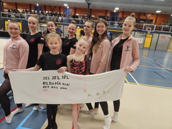 Twee keer brons voor Ritmische Gymnastiek gymnastes