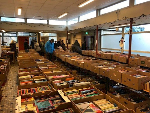 Grootste indoor boekenmarkt van de regio geopend op 2 mei bij Excelsior Papendrecht