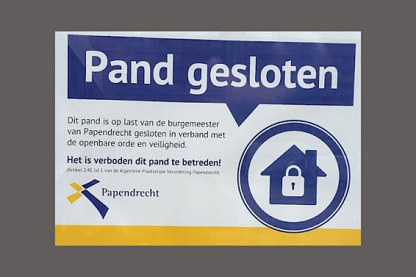 Burgemeester sluit woning Middenpolder vanwege langdurige overlast