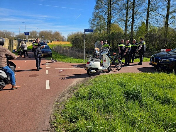 Ongeval met letsel op Simon van der Meerpad
