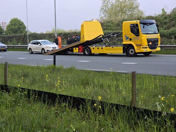 Ongeval op N3 zorgt voor verkeershinder