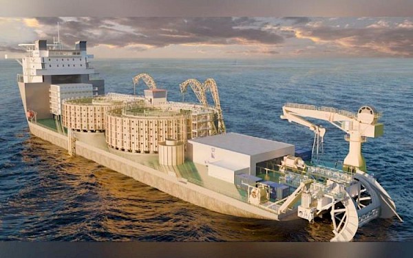Boskalis breidt vloot uit met geavanceerd kabellegschip