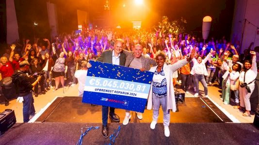 Roparun sluit jubileumeditie af met ruim vijf miljoen euro voor palliatieve zorg