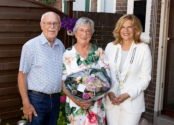 Betty en Jan Gaal 60 jaar getrouwd