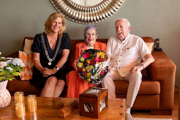 Echtpaar Kuiper-Prins 60 jaar getrouwd