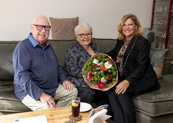 Echtpaar Rietveld-Harrand 60 jaar getrouwd