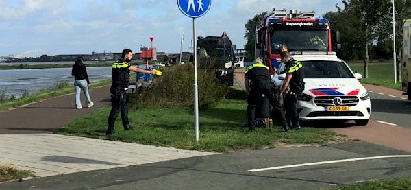 Man aangehouden onder dreiging van taser aan Aviolandapad
