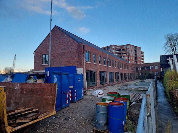 Eerste rij woningen Kraaihoek-Zuid gereed