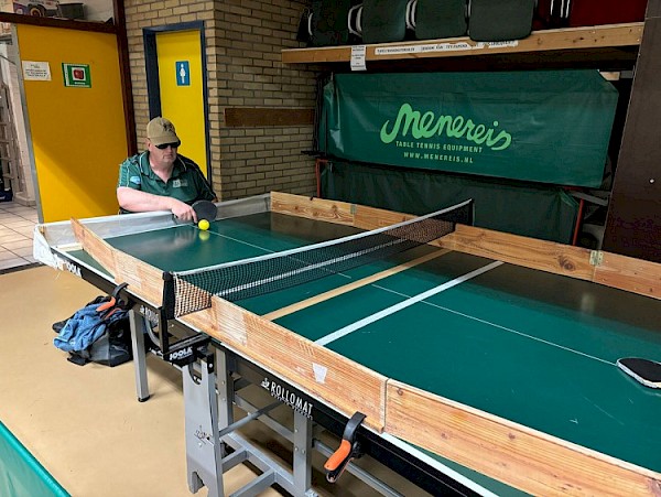 Wilfred Coljee ontwikkelt nieuwe sport voor blinden en slechtzienden