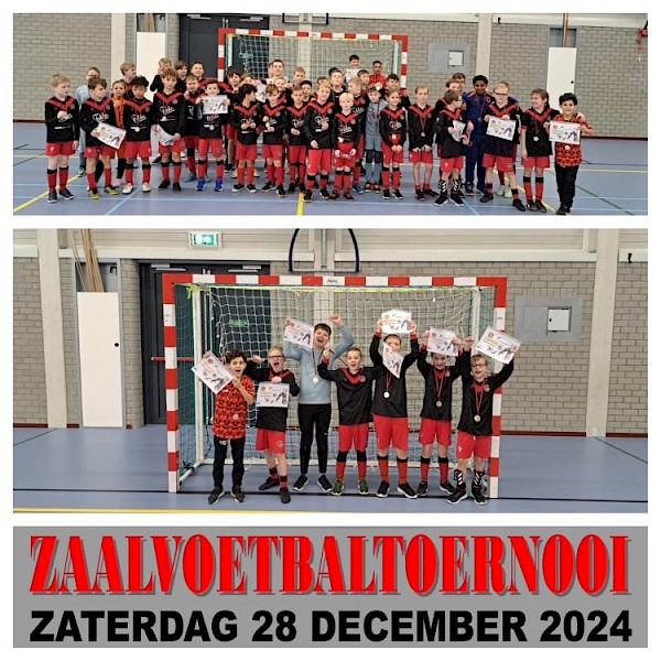 Geslaagd zaalvoetbaltoernooi VV Papendrecht