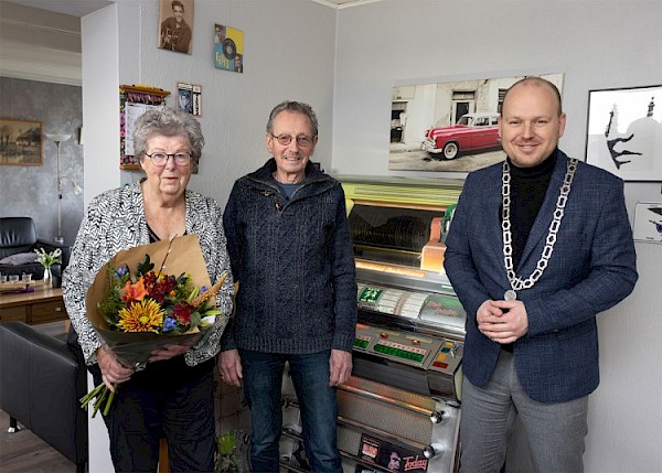 Echtpaar Hubers-Van Kooten 60 jaar getrouwd