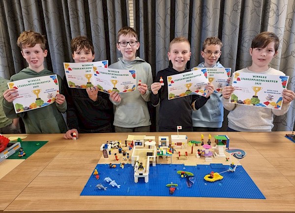 Tweede LEGO kampioenschappen bij De Zonnebloem groot succes