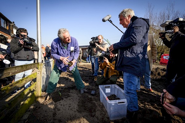 Mijlpaal voor herstel moestuinen: pilot in Sliedrecht van start
