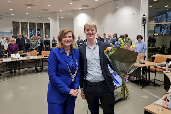 Xander Janssen volgt Lyda Verweij op als raadslid voor het PAB