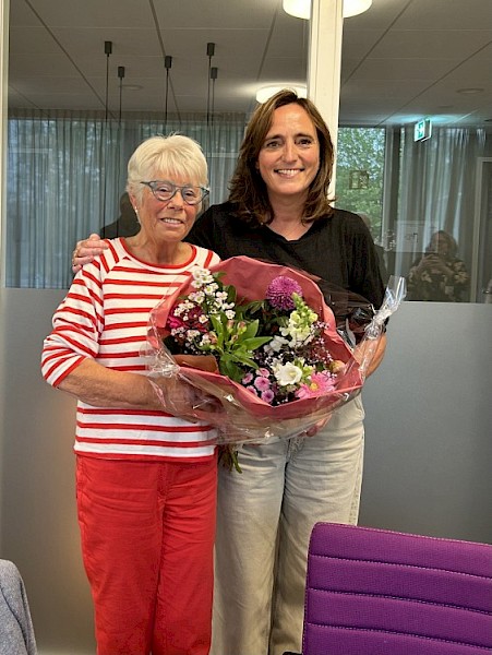 Hospice De Cirkel neemt afscheid van bestuurslid Jennie Vos