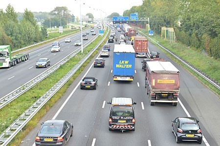 Nachtafsluiting A15 van Papendrecht naar Gorinchem